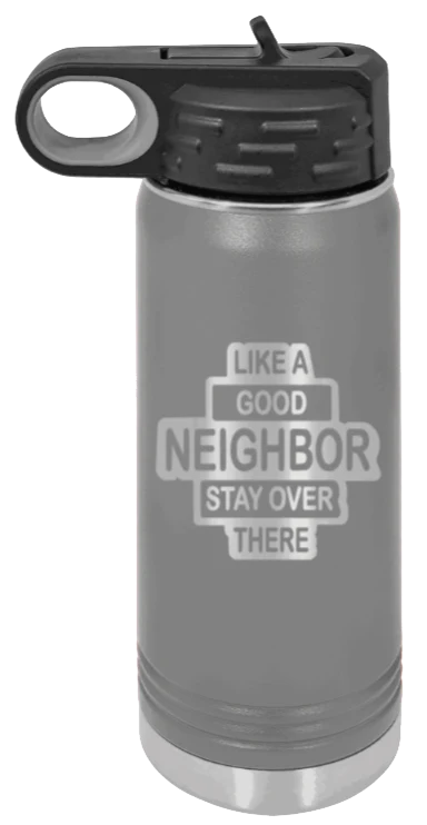 Like A Good Neighbor - 20oz Mug Laser Engraved - Image 4