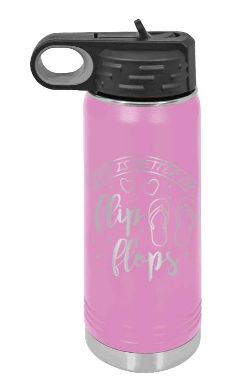 Life Is Better In Flip Flops - 20oz Mug Laser Engraved - Image 7