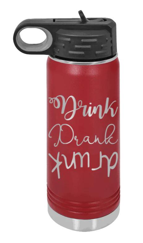 Drink Drank Drunk - 20oz Mug Laser Engraved - Image 8