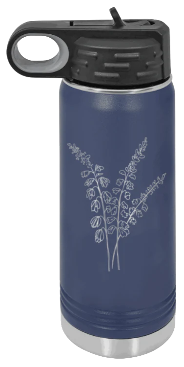 Blue Bells - 20oz Water Bottle Laser Engraved - Image 9
