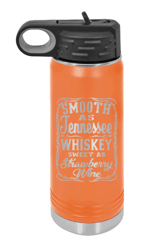 Tennessee Whiskey - 20oz Water Bottle Laser Engraved - Image 11