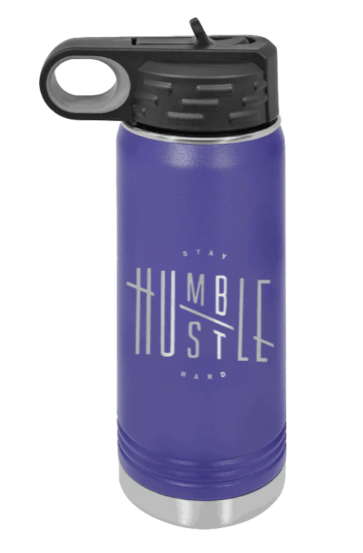 Stay Humble - 20oz Water Bottle Laser Engraved - Image 13