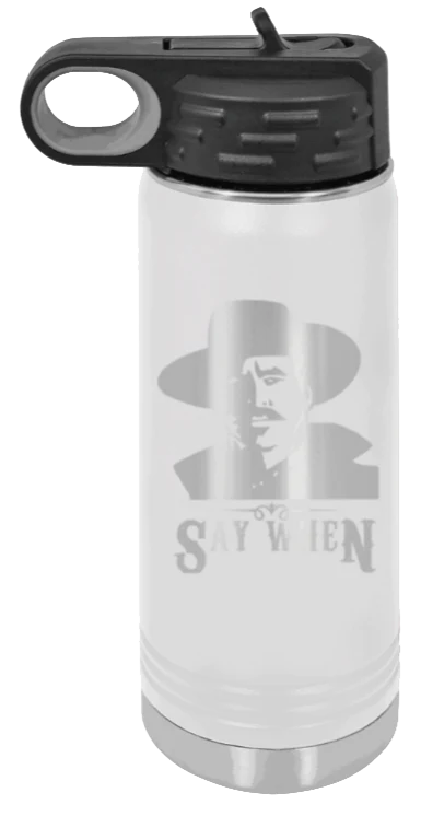 Tombstone Say When 2 - 20oz Water Bottle Laser Engraved - Image 16