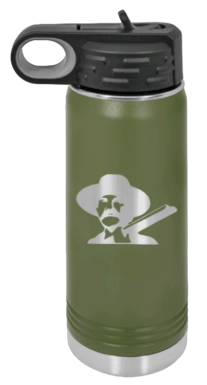 Tombstone 2 Hells Coming - 20oz Water Bottle Laser Engraved - Image 10
