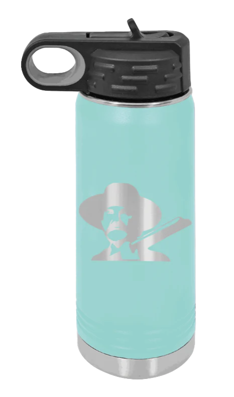 Tombstone 2 Hells Coming - 20oz Water Bottle Laser Engraved - Image 15
