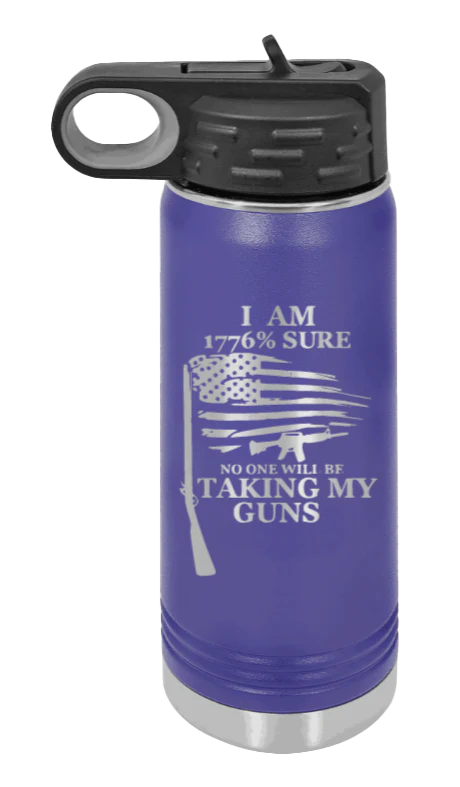 1776 Percent - 20oz Water Bottle Laser Engraved - Image 13