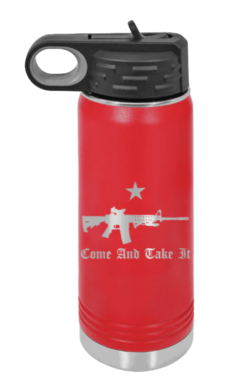 Come And Take It - 20oz Water Bottle Laser Engraved - Image 14