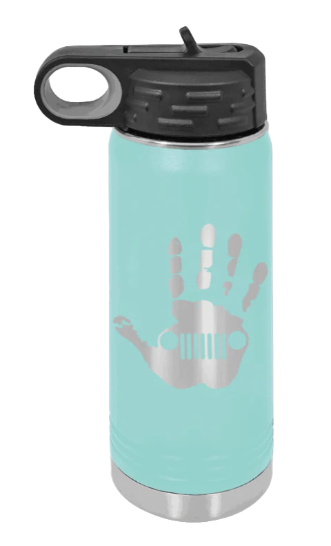 Jeep Wave - 20oz Water Bottle Laser Engraved - Image 15