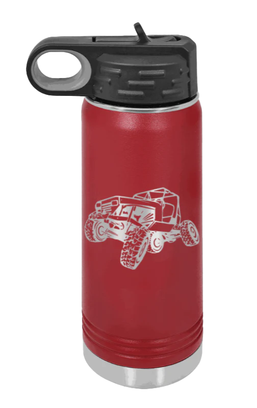 YJ Crawler No Rock - 20oz Water Bottle Laser Engraved - Image 8