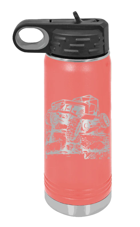 YJ Crawler - 20oz Water Bottle Laser Engraved - Image 3