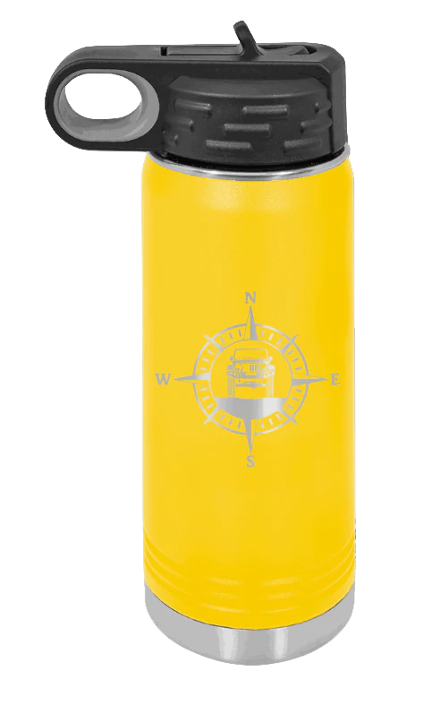 Jeep Compass JK - 20oz Water Bottle Laser Engraved - Image 17