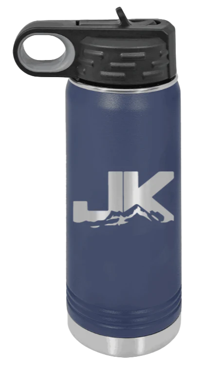 JK - 20oz Water Bottle Laser Engraved - Image 9