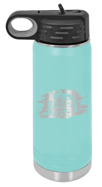 JK Crawler - 20oz Water Bottle Laser Engraved - Image 15