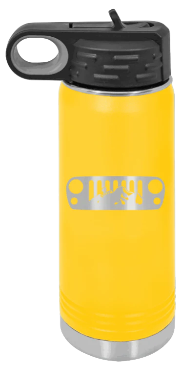 JK Grill Mountains - 20oz Water Bottle Laser Engraved - Image 17