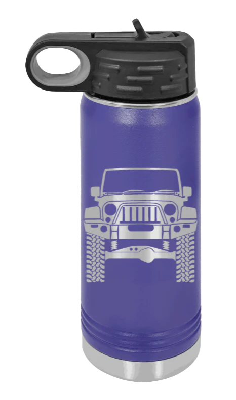 Jeep JK - 20oz Water Bottle Laser Engraved - Image 13