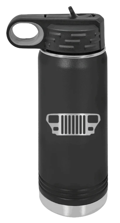 YJ Grill - 20oz Water Bottle Laser Engraved