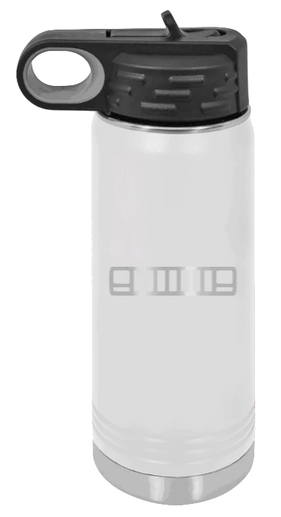 XJ Grill - 20oz Water Bottle Laser Engraved - Image 16