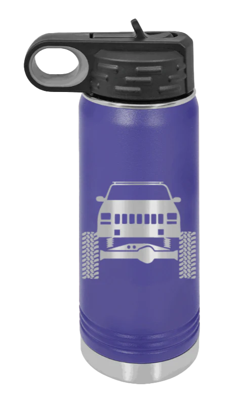 Jeep Cherokee - 20oz Water Bottle Laser Engraved - Image 13
