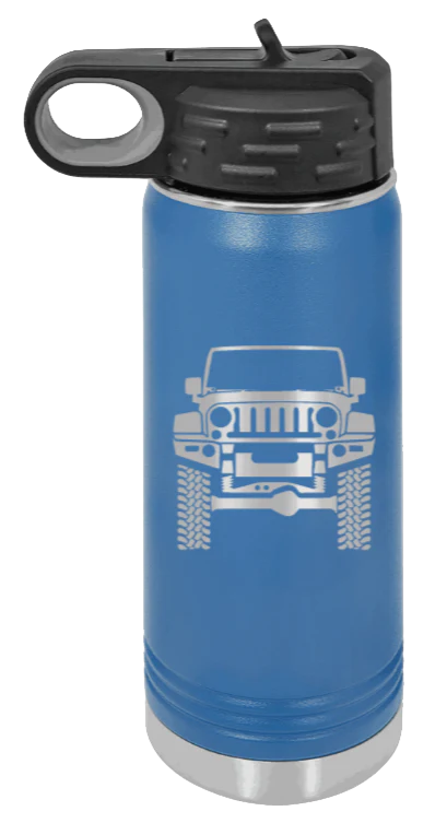 JL - 20oz Water Bottle Laser Engraved - Image 2