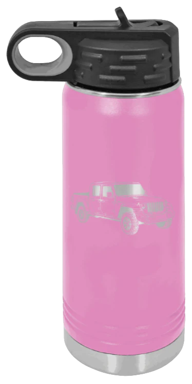 Gladiator - 20oz Water Bottle Laser Engraved - Image 7