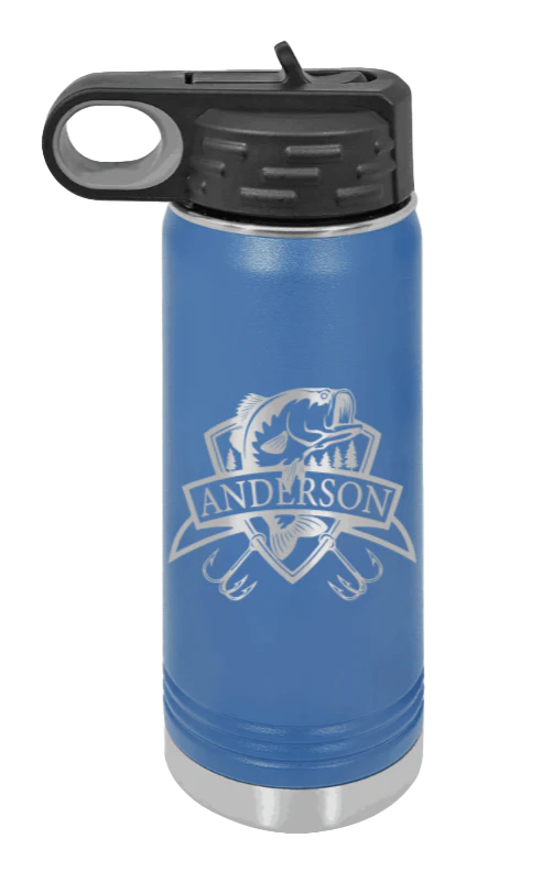 Bass Banner - 20oz Water Bottle - Image 2