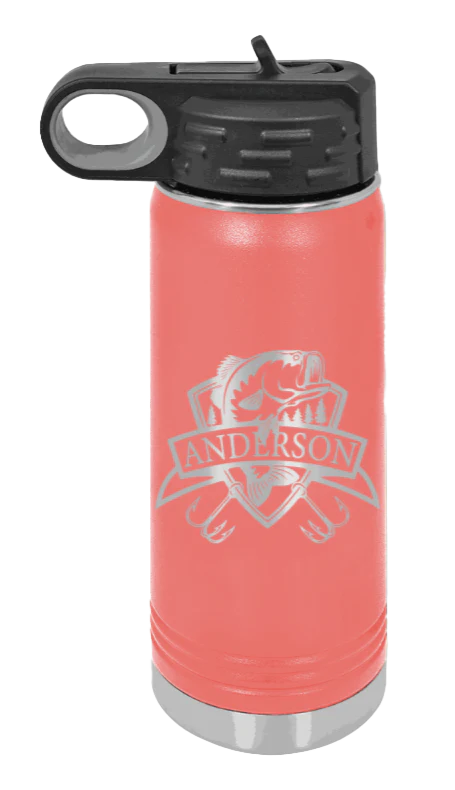 Bass Banner - 20oz Water Bottle - Image 3