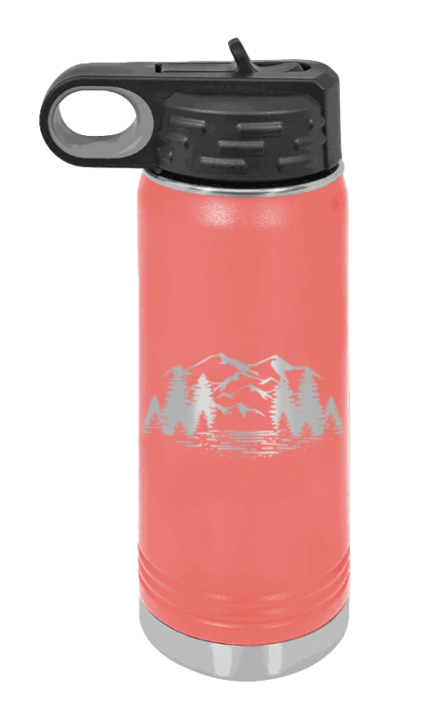 Mountains - 20oz Water Bottle - Image 3