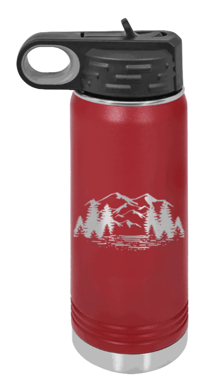 Mountains - 20oz Water Bottle - Image 8