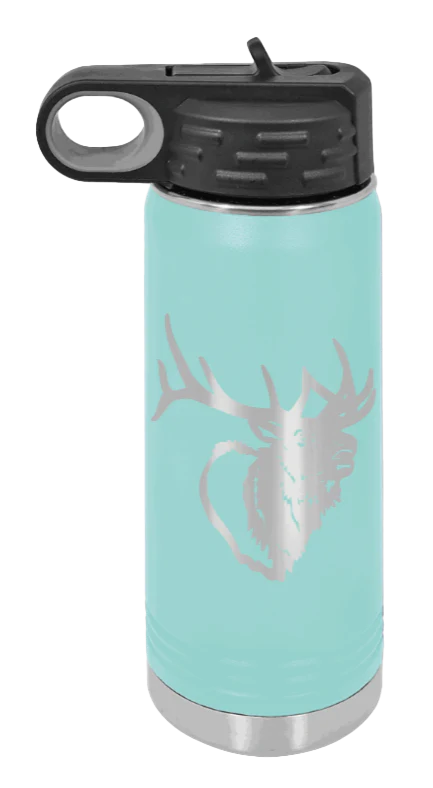 Elk Head - 20oz Water Bottle - Image 15