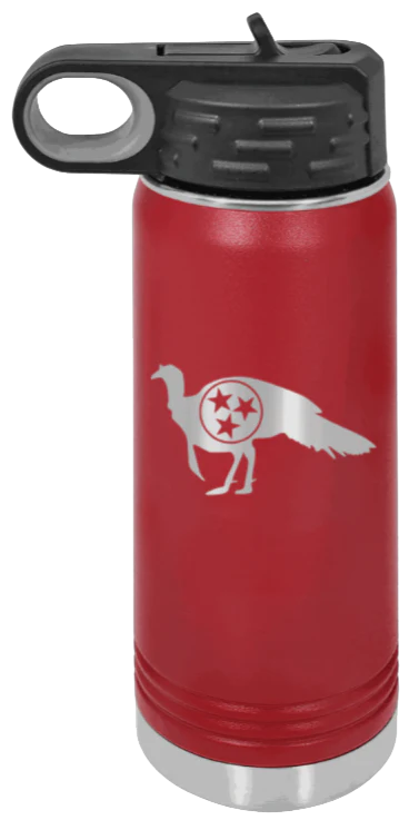 Tristar Turkey - 20oz Water Bottle - Image 8
