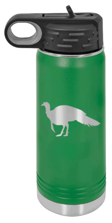 Turkey Silhouette - 20oz Water Bottle - Image 5