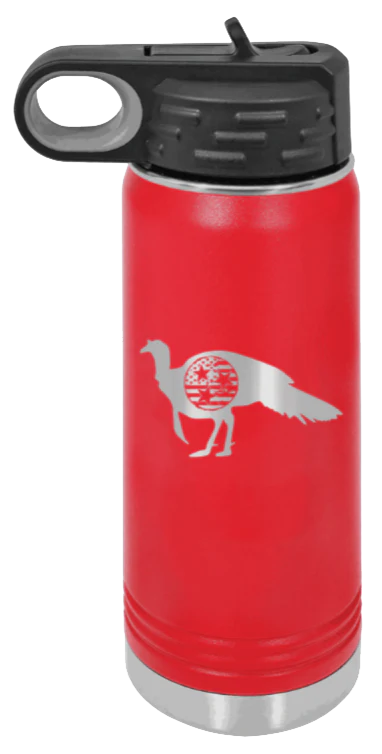 Tristar Flag Deer - 20oz Water Bottle - Image 14