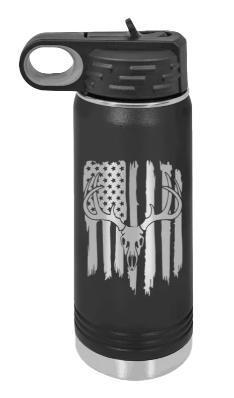 Deer Flag 2 - 20oz Water Bottle