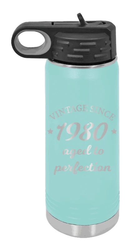 Aged To Perfection - 20oz Water Bottle Laser Engraved - Image 15