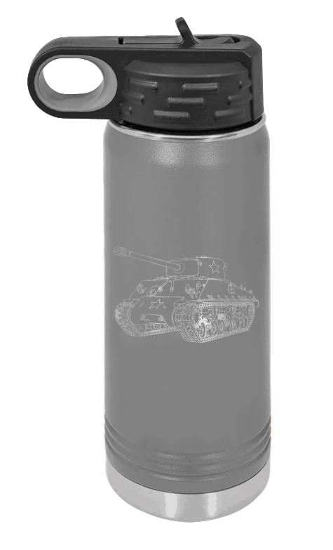 Tank - 20oz Water Bottle Laser Engraved - Image 4
