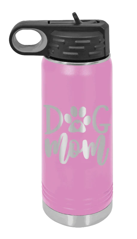 Dog Mom - 20oz Water Bottle Laser Engraved - Image 7
