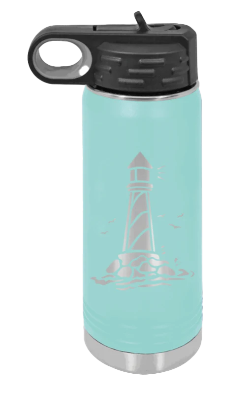 Lighthouse - 20oz Water Bottle Laser Engraved - Image 15