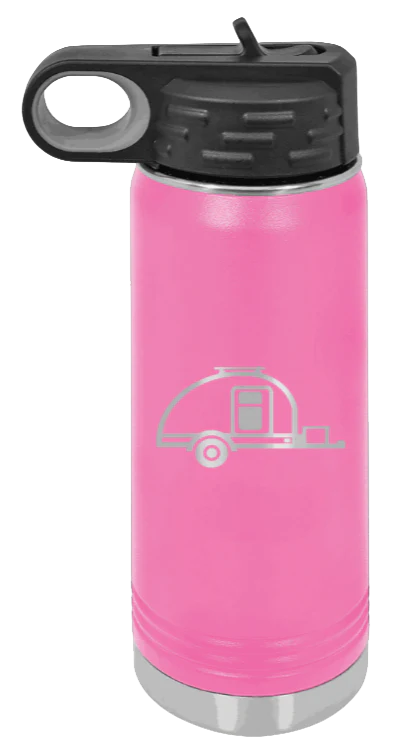 Camper - 20oz Water Bottle Laser Engraved - Image 11