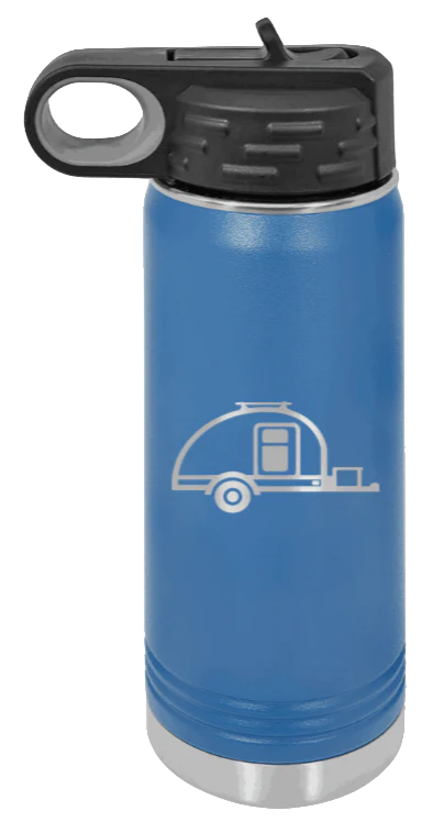 Camper - 20oz Water Bottle Laser Engraved - Image 7