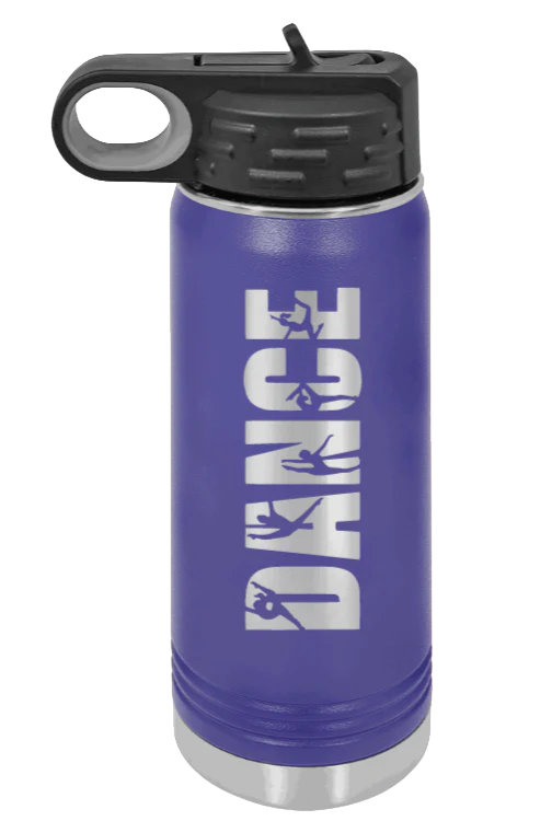 Dance - 20oz Water Bottle Laser Engraved - Image 13