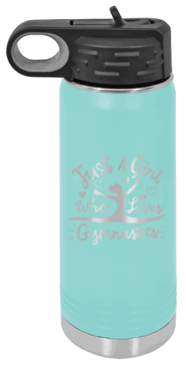 Gymnastics - 20oz Water Bottle Laser Engraved - Image 15