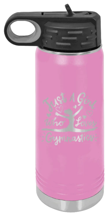 Gymnastics - 20oz Water Bottle Laser Engraved - Image 7