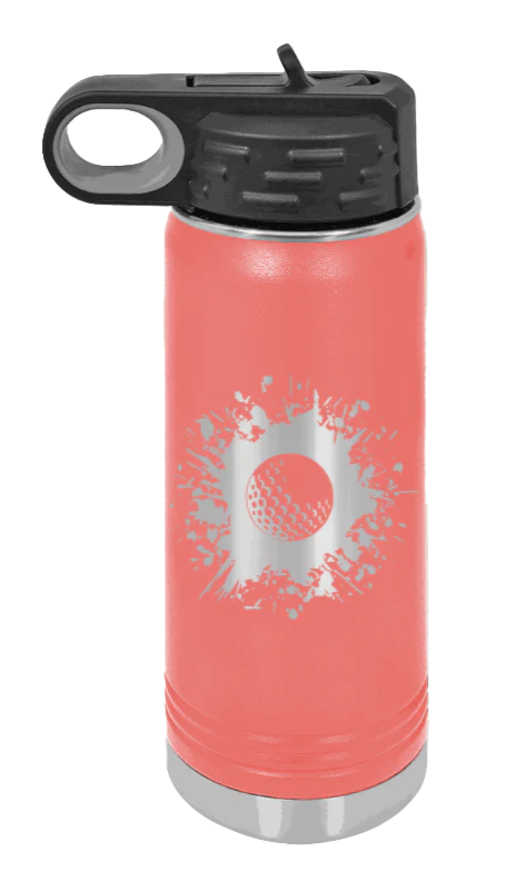Golf - 20oz Water Bottle Laser Engraved - Image 3