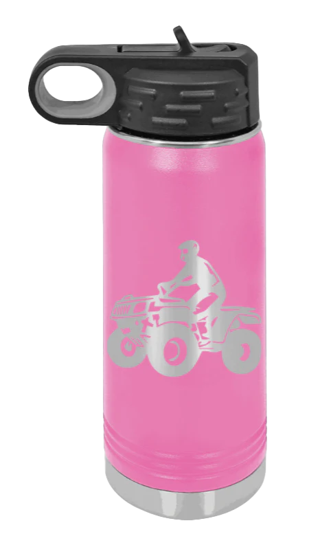 4-Wheeler - 20oz Water Bottle Laser Engraved - Image 12