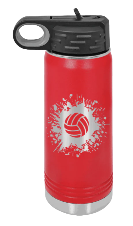 Volleyball - 20oz Water Bottle Laser Engraved - Image 14