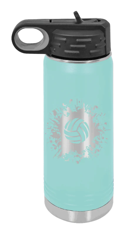 Volleyball - 20oz Water Bottle Laser Engraved - Image 15