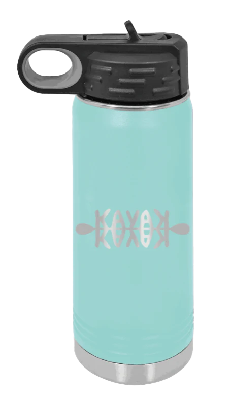 Kayak - 20oz Water Bottle Laser Engraved - Image 15