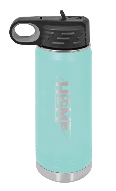 Tennessee Home - 20oz Water Bottle Laser Engraved - Image 15
