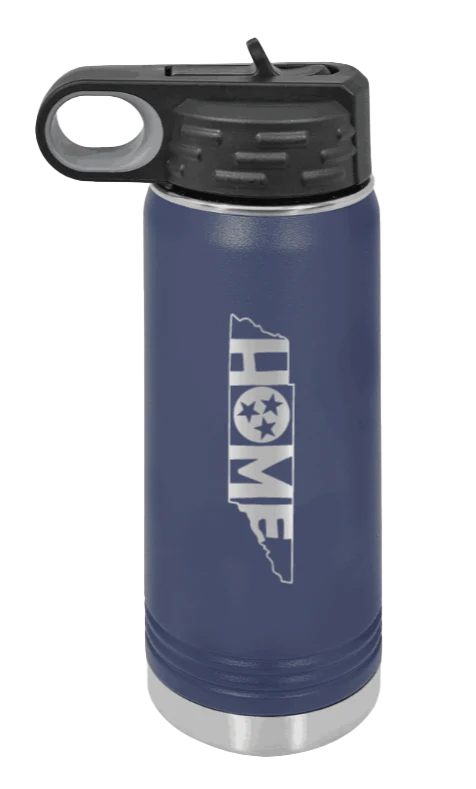 Tennessee Home - 20oz Water Bottle Laser Engraved - Image 9