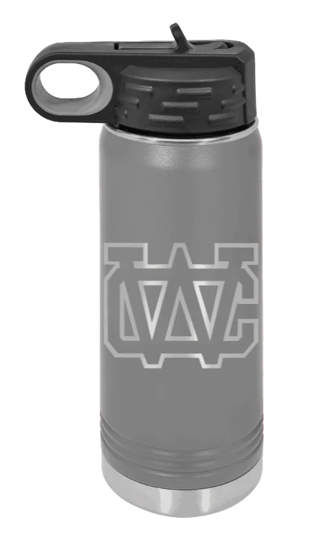 Warren County High School TN - 20oz Water Bottle Laser Engraved - Image 4